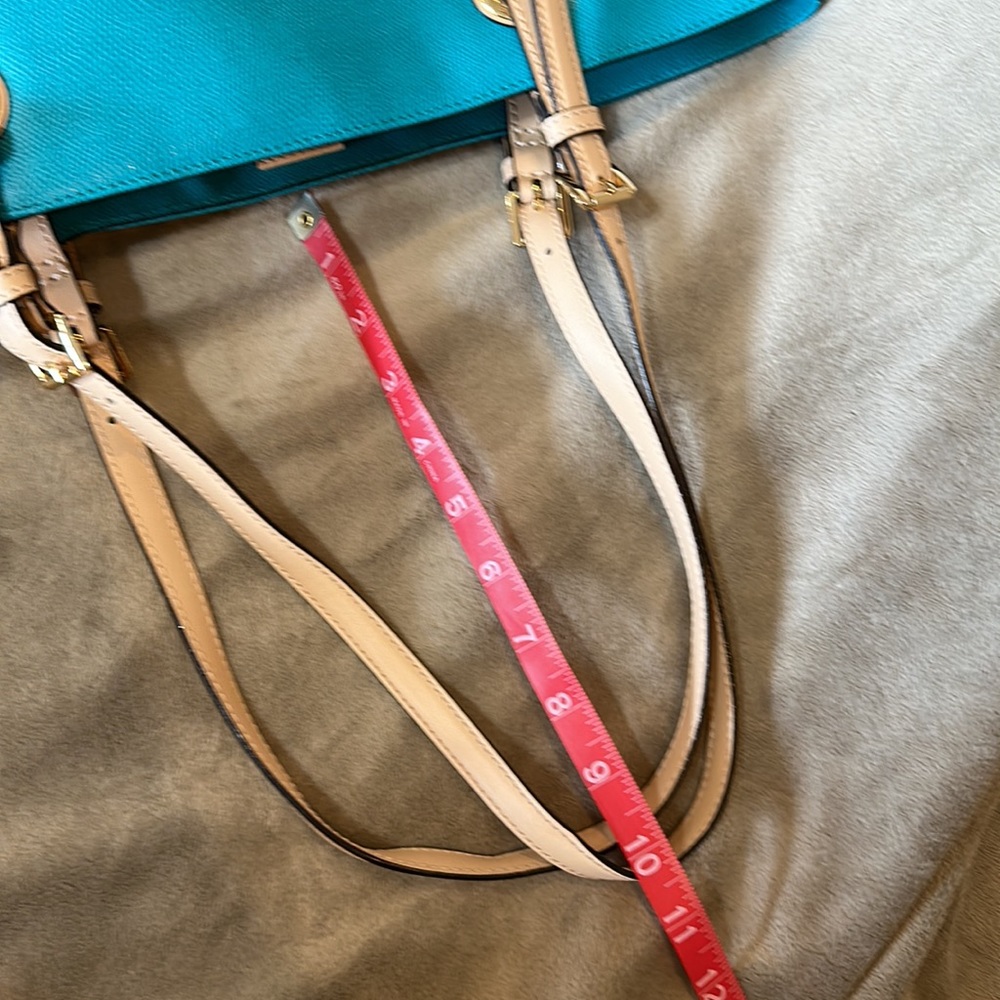 Michael Kors Turquoise Tote - Picture 8 of 10